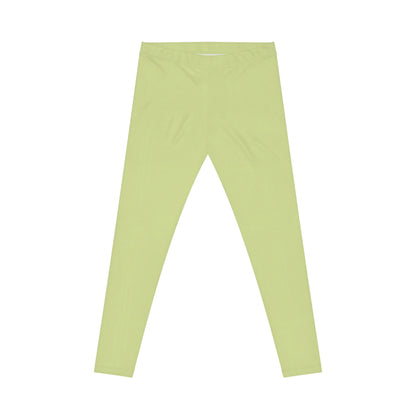The Citrine Sisters Lime Green Women's Casual Leggings — Comfortable Everyday Activewear Limited Edition Series One Design One