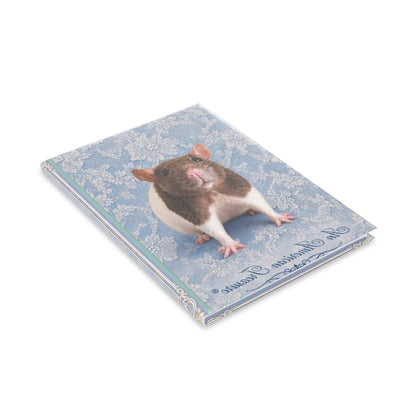 RattaCutie Couture Limited Edition  Photo Hardcover Notebook — "An American Treasure" Puffy-Cover Journal