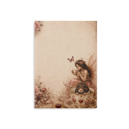 RattaCutie Couture Limited Edition Fairy Tea Journal — You Are More Than Enough Hardcover Notebook