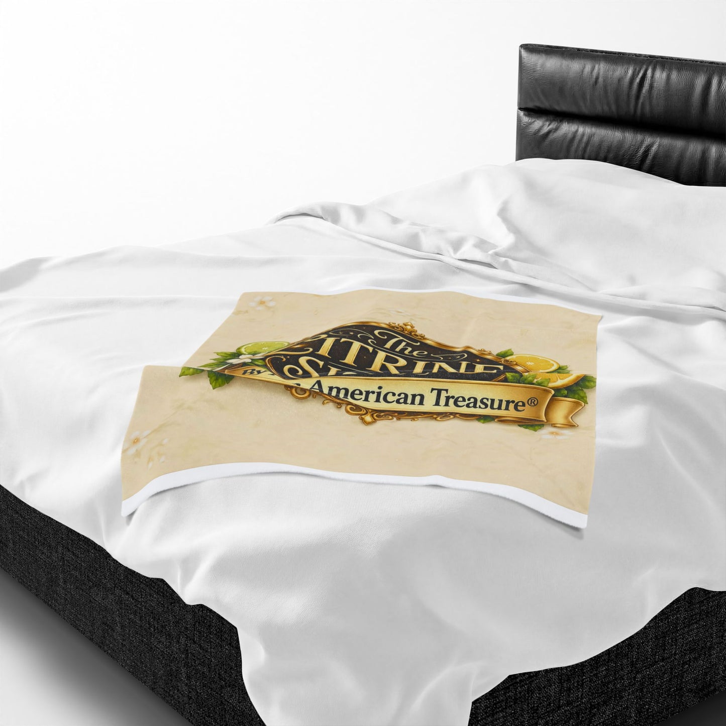 Citrine Sisters Velveteen Plush Blanket — Limited Edition Design One Series One
