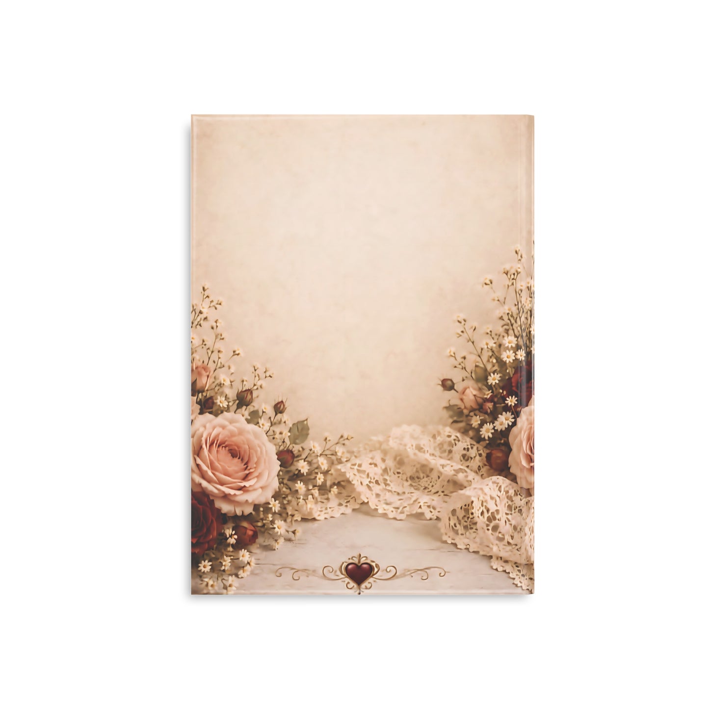 RattaCutie Couture Limited Edition Vintage Floral Rat Hardcover Notebook — "An American Treasure" Puff-Cover Journal
