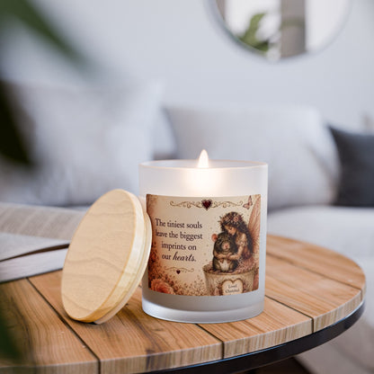 RattaCutie Couture Limited Edition — "The tiniest souls leave the biggest imprints on our hearts" Frosted Glass Candle
