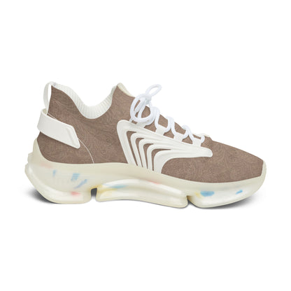 Espresso Yourself Couture Collection : Chunky Mesh Sneakers — Women's Breathable Fashion Trainers - Collection One - Style One