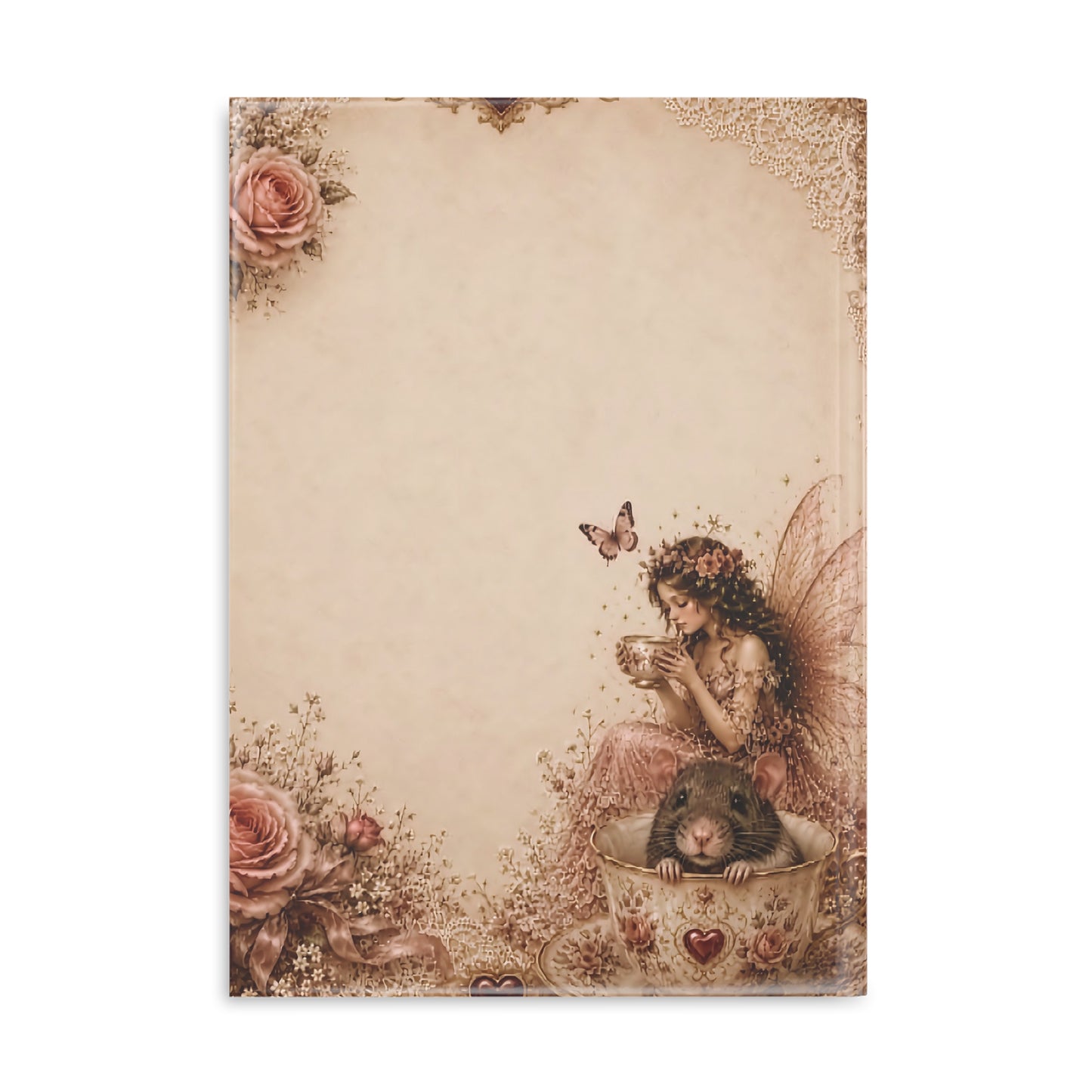 RattaCutie Couture Limited Edition Fairy Tea Journal — You Are More Than Enough Hardcover Notebook