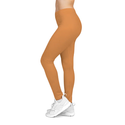 Citrine Sisters Orange Solid Women's Leggings — Comfortable Everyday Activewear Limited Edition Series One Design One