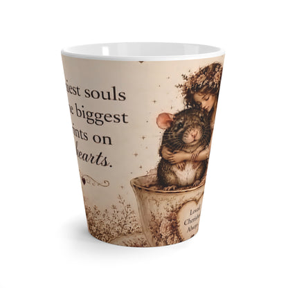 RattaCuttie Couture Limited Edition Latte Mug — Mug (“The tiniest souls leave the biggest imprints on our hearts”)