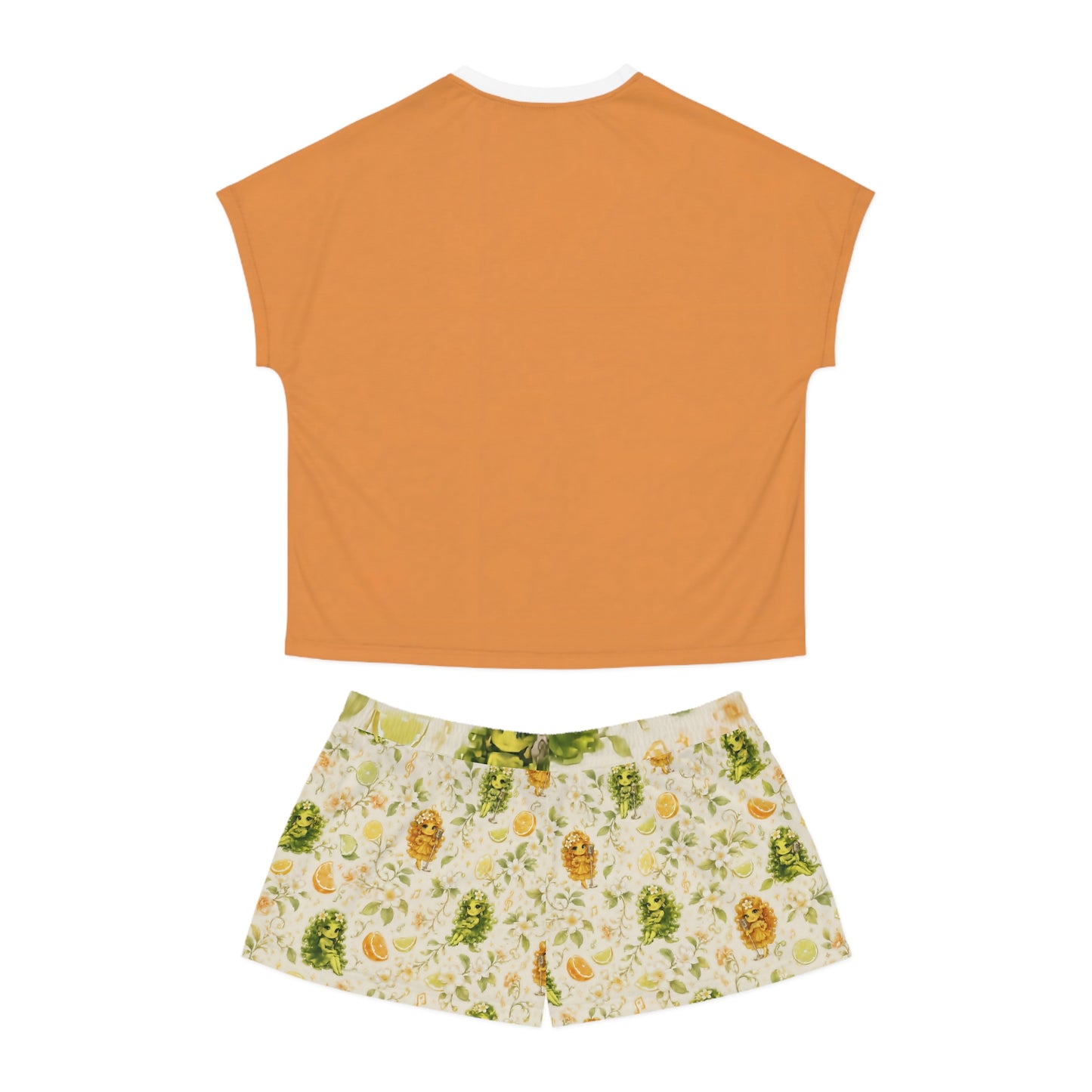 Citrine Sisters Women's Short Pajama Set — All‑Season Comfy Lounge PJs Limited Edition Series One Design One
