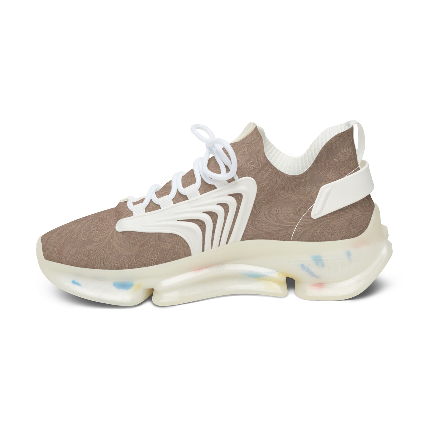 Espresso Yourself Couture Collection : Chunky Mesh Sneakers — Women's Breathable Fashion Trainers - Collection One - Style One