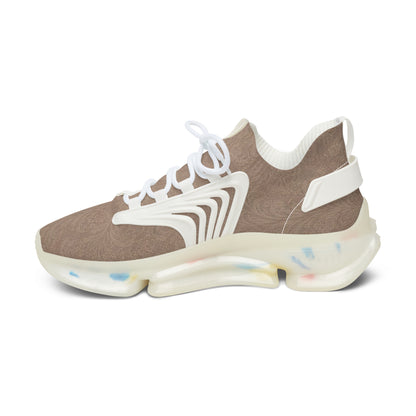 Espresso Yourself Couture Collection : Chunky Mesh Sneakers — Women's Breathable Fashion Trainers - Collection One - Style One