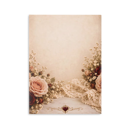 RattaCutie Couture Limited Edition Vintage Floral Rat Hardcover Notebook — "An American Treasure" Puff-Cover Journal