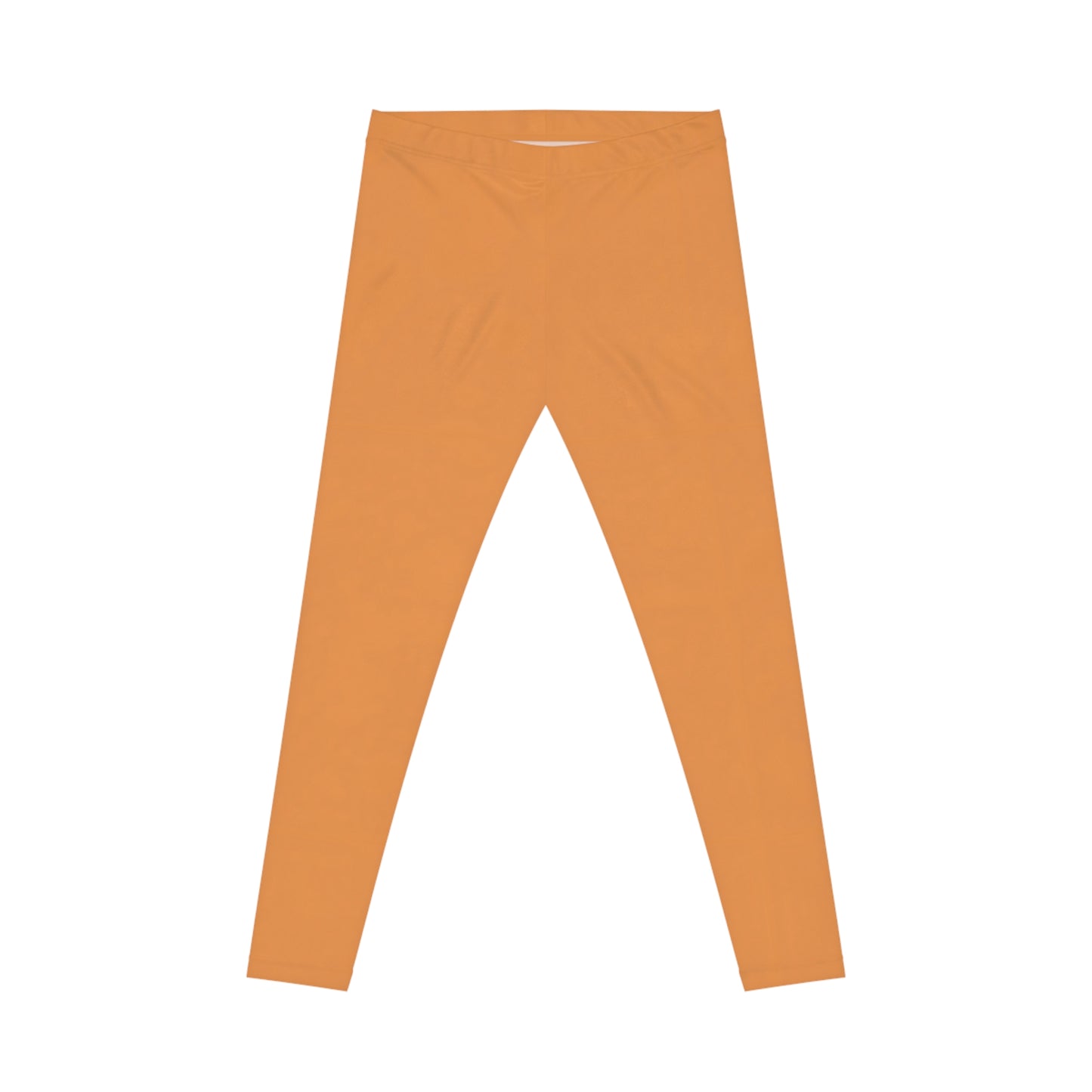 Citrine Sisters Orange Solid Women's Leggings — Comfortable Everyday Activewear Limited Edition Series One Design One