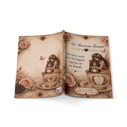 RattaCutie Couture Limited Edition Pet Notebook – “The tiniest souls leave the biggest imprints on our hearts” A5 Softcover