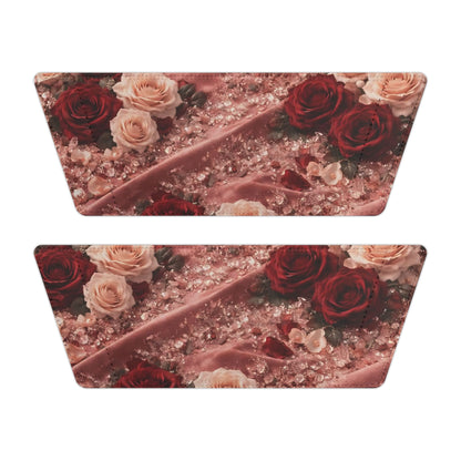 The Velvet Rose Slide Sandals — Women's Removable-Strap Pool Slides