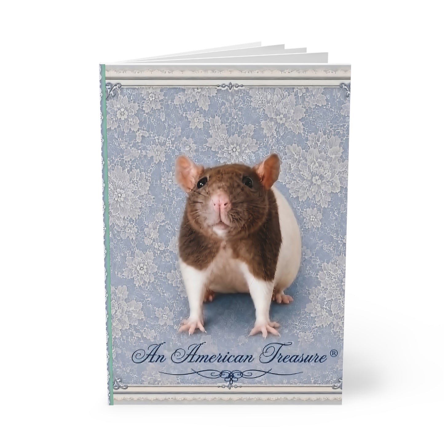 RattaCutie Couture Limited Edition Keepsake Notebook — "An American Treasure" A5 Softcover