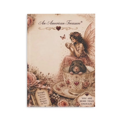 RattaCutie Couture Limited Edition Fairy Tea Journal — You Are More Than Enough Hardcover Notebook