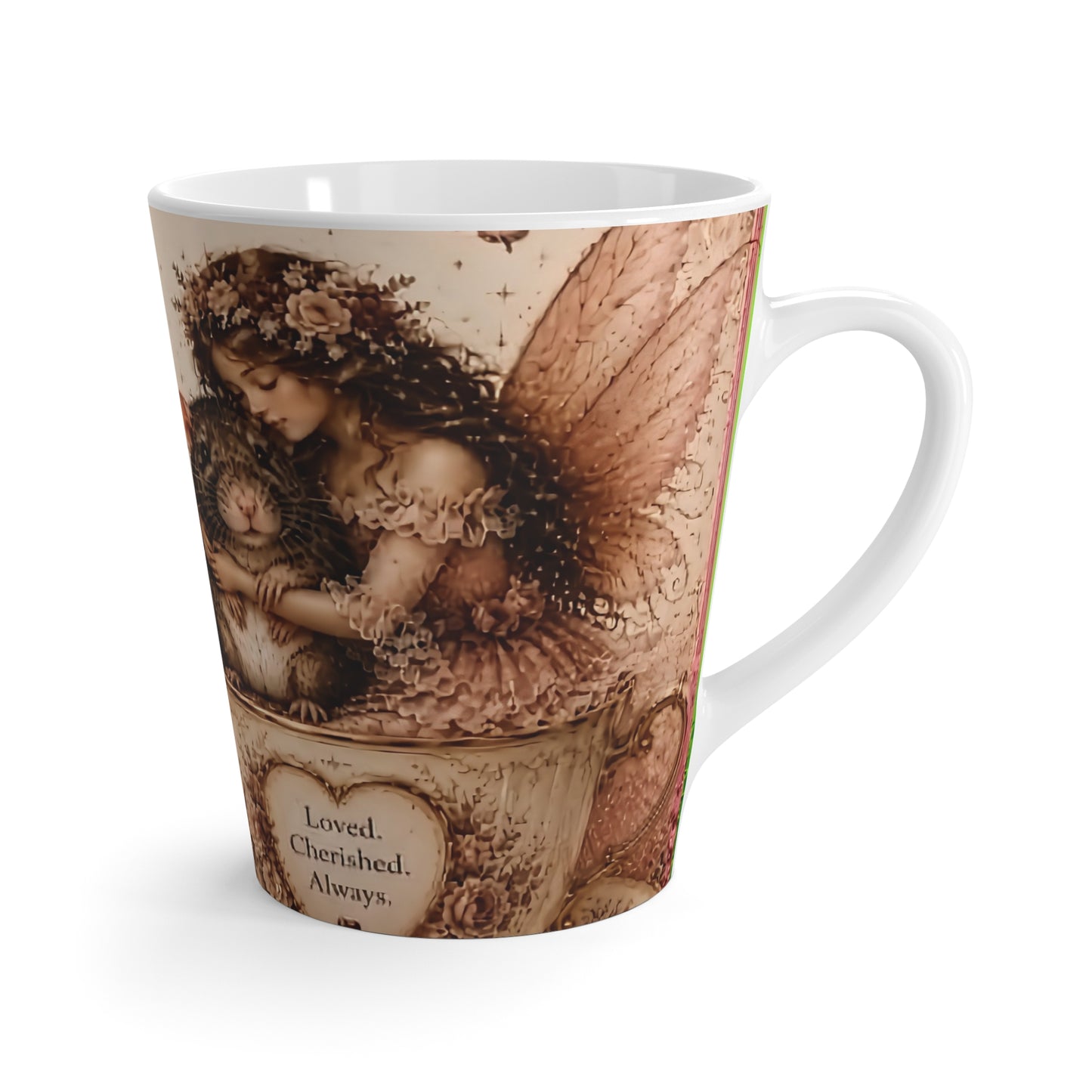 RattaCuttie Couture Limited Edition Latte Mug — Mug (“The tiniest souls leave the biggest imprints on our hearts”)