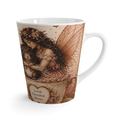 RattaCuttie Couture Limited Edition Latte Mug — Mug (“The tiniest souls leave the biggest imprints on our hearts”)