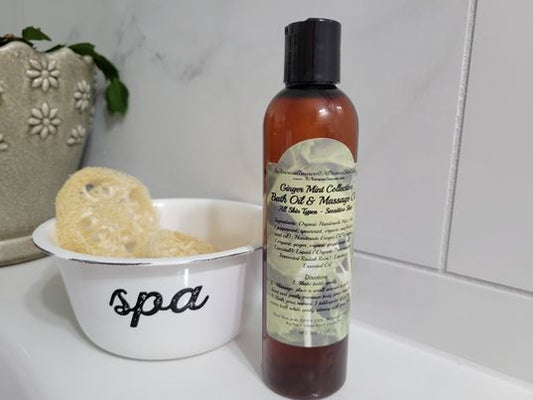 Ginger Mint Bath & Massage Oil